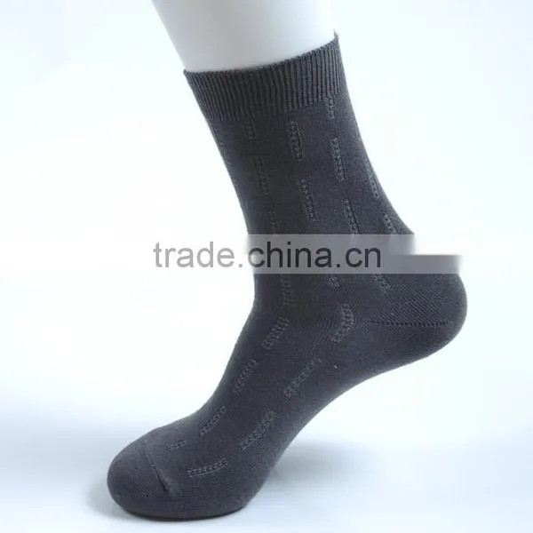 Zm40617b Winter New Model Warm Men Cotton Stocking Man Pure Color Socks photo-4