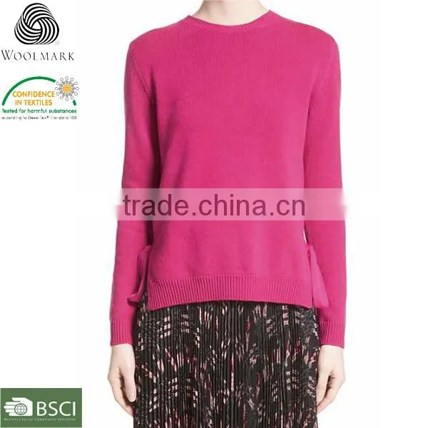 Custom Design Wool Women Pullover Sweater photo-3