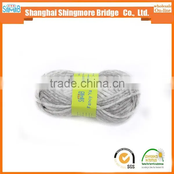 Knitting Yarns China Supplier Direct Wholelsale Eoko Tex Quality Blned Acrylic Nylon Air Yarn With Free Yarn Samples photo-2