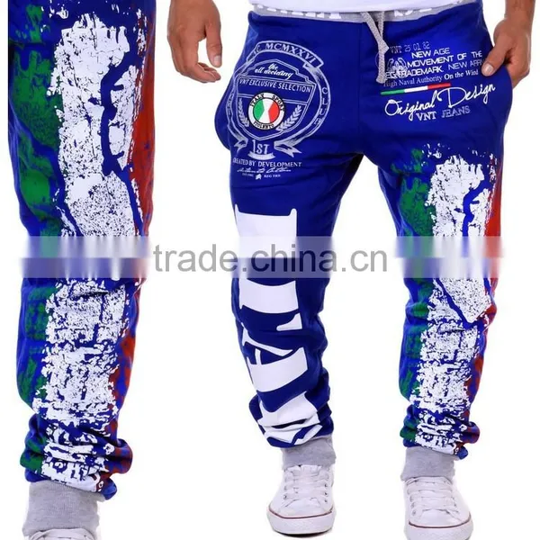 Mens Drawstring Jogginghose Italia Italien Italy Printed Loose Fit Sports Sportshose Pants Joggers photo-2