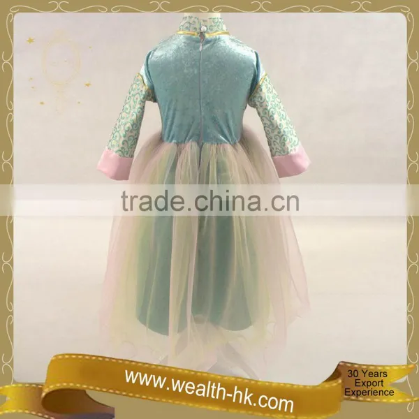 Chinese Dolls Style Girls Fancy Party Dress photo-6
