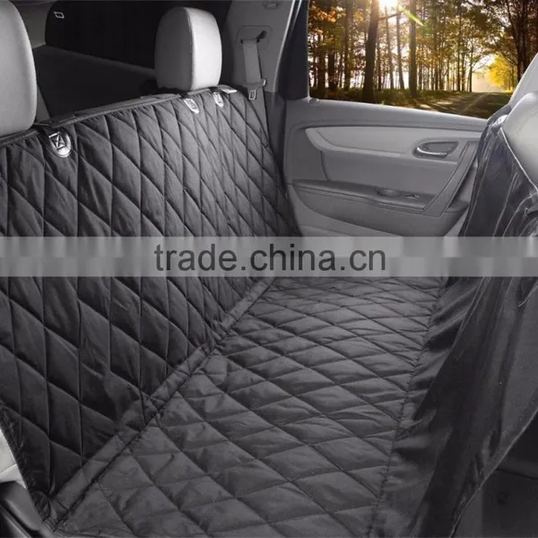 Direct Factory Price High Quality Nylon pu Coating With Quilted Pet Car Seat Cover