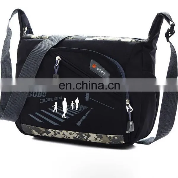 Hot Sale Stylish Durable Messenger Man Canvas Bag in China photo-2