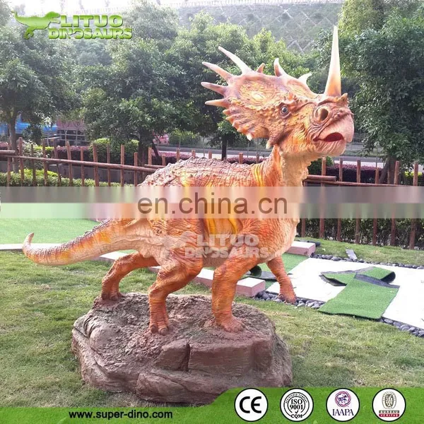 Frp Dinosaur Sculpture for Golf Course Decoration