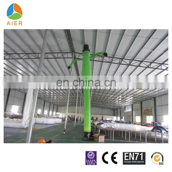 Green Air Dancer,mini Inflatable Sky Air Dancer/ Dancing Man With LED Light photo-2