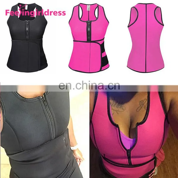 Slimming Belt Abdomen Sauna Waist Shaper Lose Weight Fitness Neoprene Body Shaper Vest photo-6