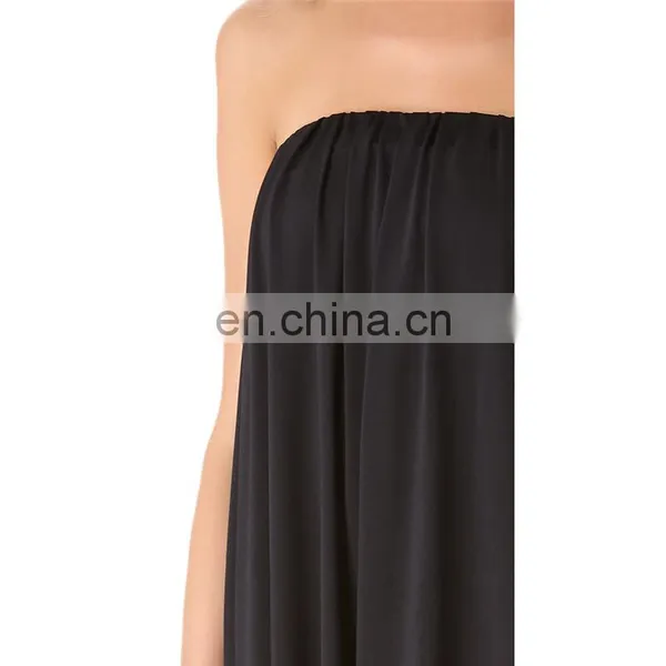 off Shoulder Low Back Casual Party Short Front Long Back Dress photo-5
