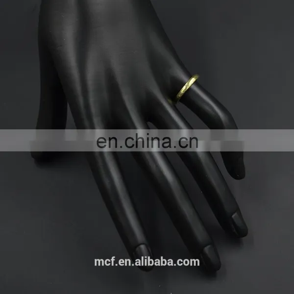 MCR-0043 Fashion Latest Novel Gold Ring Designs for Men photo-2