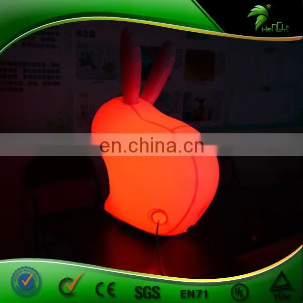 Giant LED Inflatable White Rabbit Events In Stage Decoration For The Party Event Party Supplies Night Club photo-5