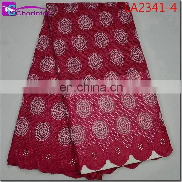 High Quality Charinter African Lace Fabrics LA2341 photo-5