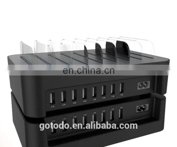 New Style 8 Ports Mobile Phone Usb Charging Station Multi Charger Station photo-5