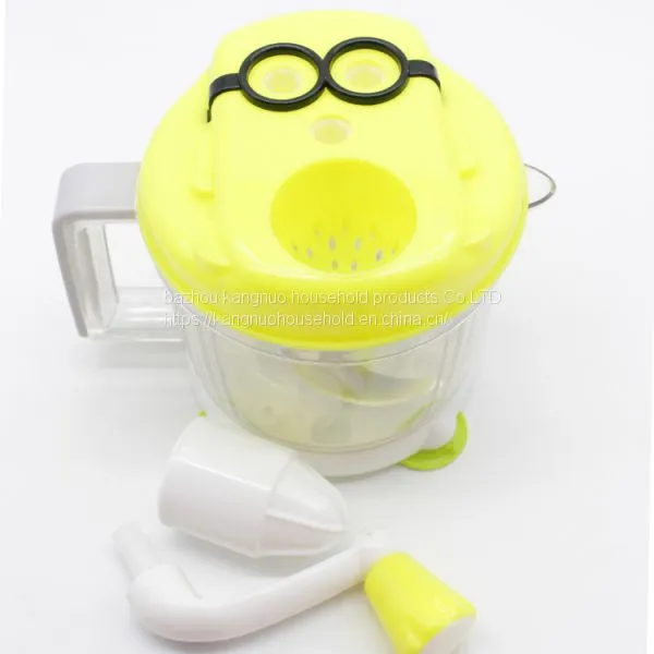 Home Use Small Manual Food Processor Swift Chopper/Food Salad Vegetable Chopper photo-4