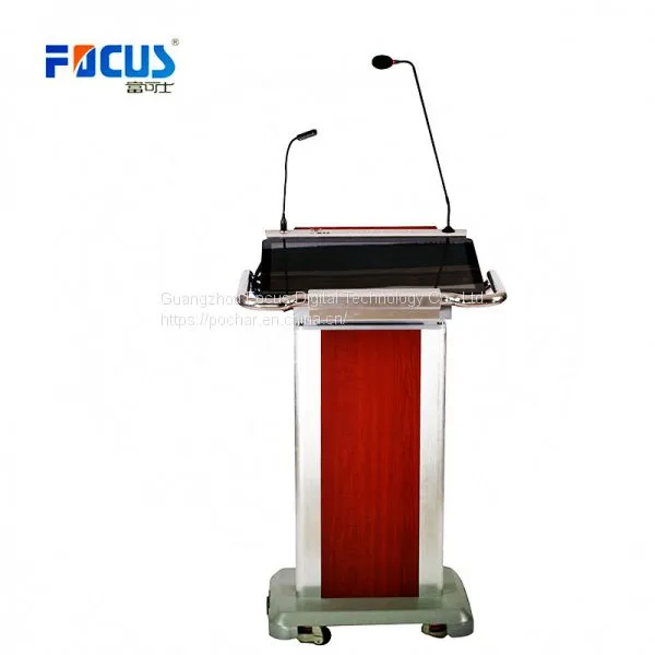 FK535N Slim Body Digital Podium With Writable Screen Aluminum photo-2