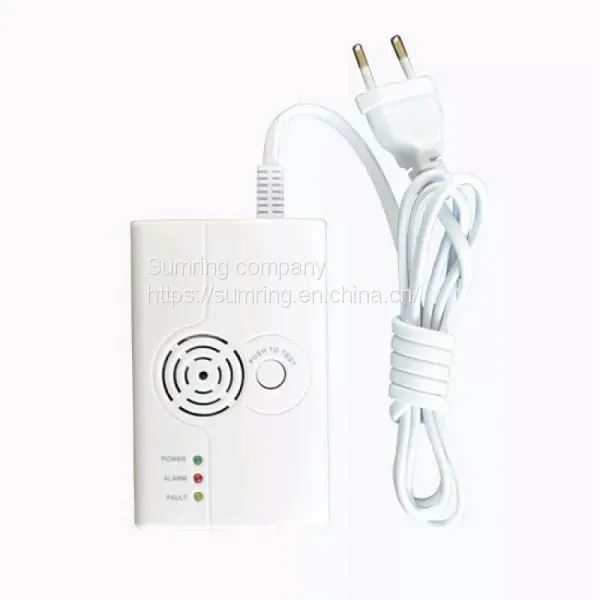 Wall Mounted 315MHz/433MHz RF Lpg Natural Gas Leak Detector Wireless Alarm for Home Kitchen Safety photo-2