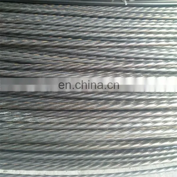 China Manufacturer High Tensile 6.5mm 7.0mm Prestressed Cable Low Relaxation pc Wire With Spiral Ribs photo-3