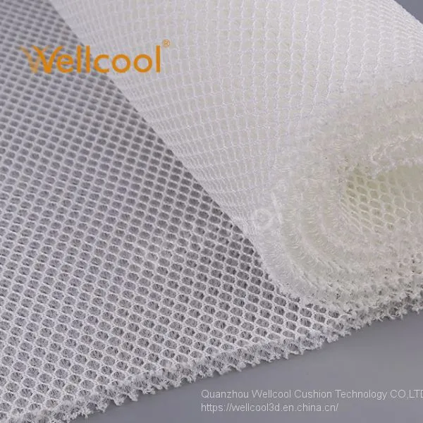 Manufacture White Washable 3d Knitted Spacer Mesh Fabric for Mattress