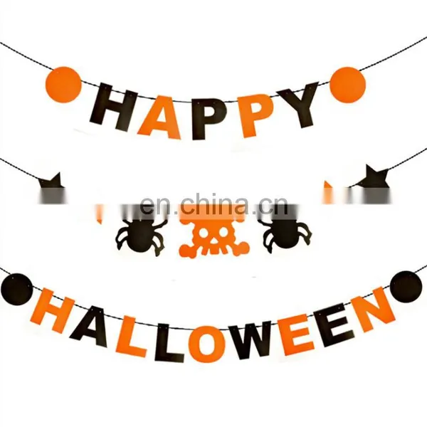 Customized Ornaments--Halloween & Christmas Felt Witch, Ghost Banner photo-3