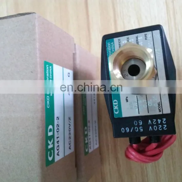 CKD Solenoid Valve AG31-02-1-F3A-AC220V photo-4