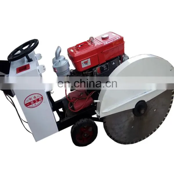 Diesel Engine Asphalt Concrete Road Cutter Cutting Machine With Water Jet photo-6