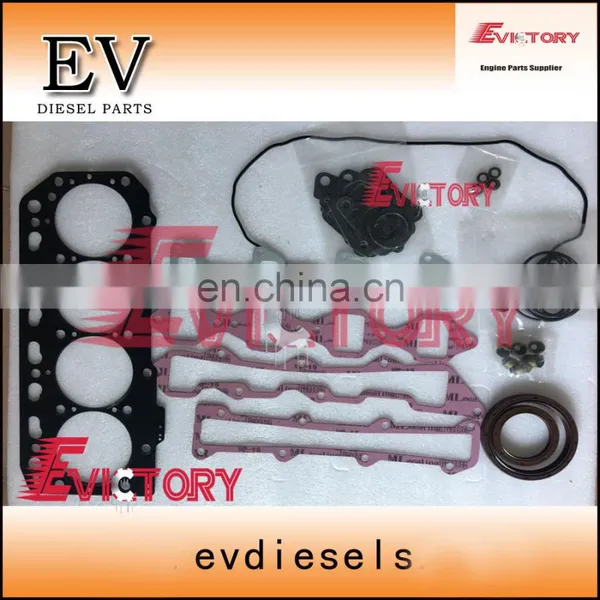 Yanmar 4TNV88 4TNV88T Full Engine Overhaul Cylinder Head Gasket Kit for Hiatch ZX55USR-5A photo-2