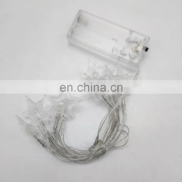 Christmas 10 LED Star String Light For Home Garden Decoration photo-7