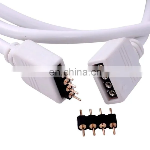 2M 6.6ft 4pin Extension Cable Connect Female Plug Used for SMD 5050 RGB LED Strip Light photo-5