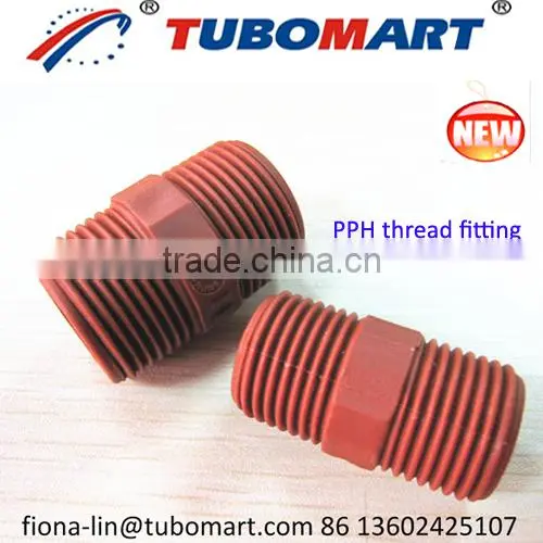PPH Pipe Fitting With Thread Fittings of Pph New Plastic Material photo-2