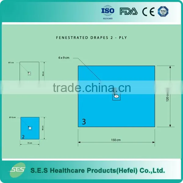 Factory Directly Supply Disposable Surgical Fenestrate Drape photo-4