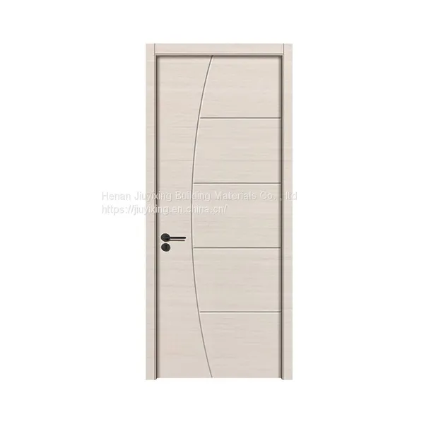 Fast Delivery Modern House Interior Pvc Film Wpc Door