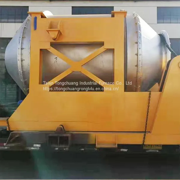 Small Smelting Equipment, 5T Tilting Rotary Furnace With Fast Temperature Rise photo-2