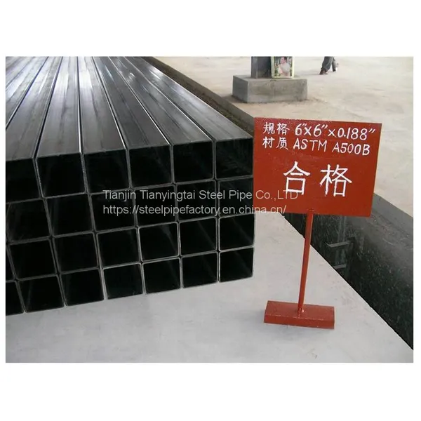 Gi Pipe Hollow Section Metal Squar ms Mild Steel Tube Pipe Dia 200 Sch 80 Galvanized Pipe Welded Carbon Square Steel Pipes photo-2