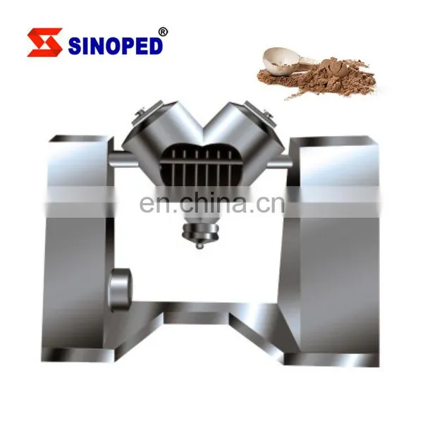 VH-500 Powder Mixer Food Industry Small Powder Mixer V Shape Flour Mixer photo-4