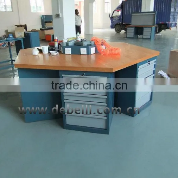 Garage Use Steel Hexangular Work Bench