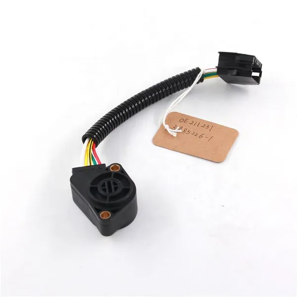 OEM 3985226-1 3171530 20504685 1063332 20889693 5610807 Truck Pedal Sensor-5 Lines Black for VOLVO DAF photo-5