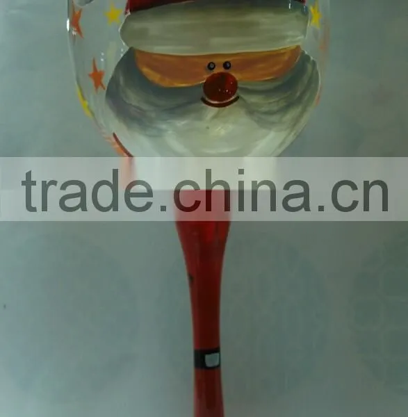 Hand-painting Wine Glass