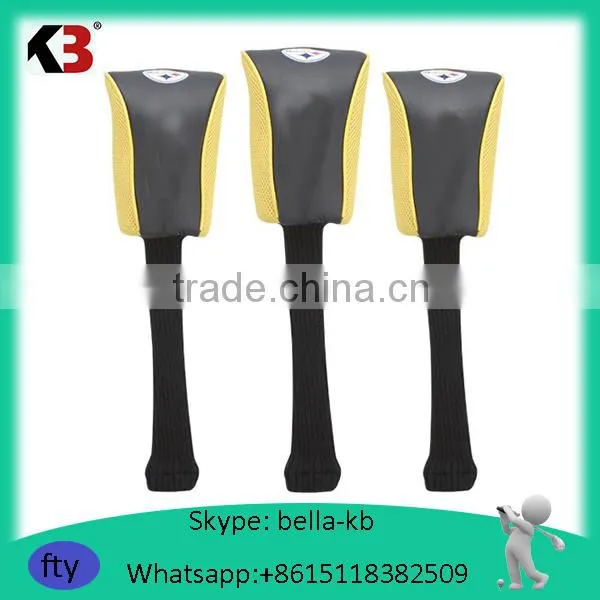 2016 Top Popular High Quality New Design Golf Headcover Knitted Golf Products Golf Headcovers