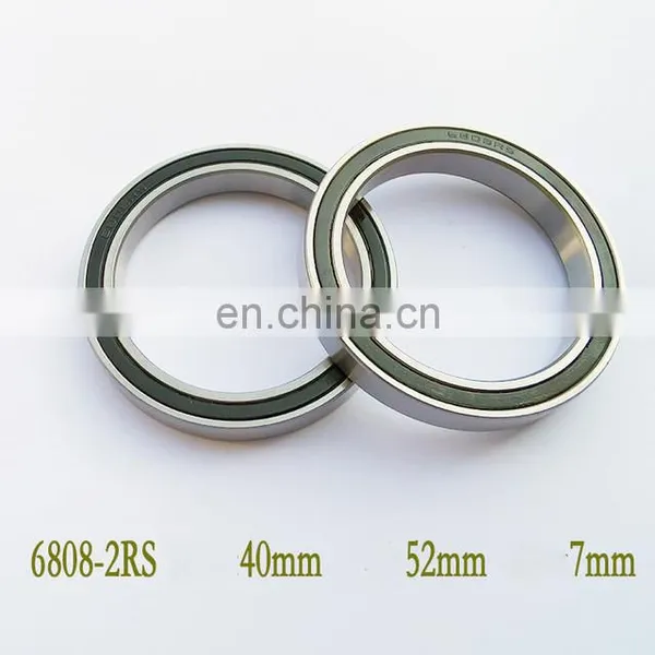 Manufacturer Produces and Wholesale Single Row 6808 Deep Groove Ball Bearing for Machinery photo-2