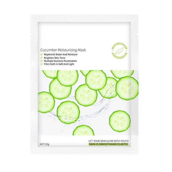 Make Your Own Logo OEM Natural Cucumber Extract Moisturizing Facial Mask