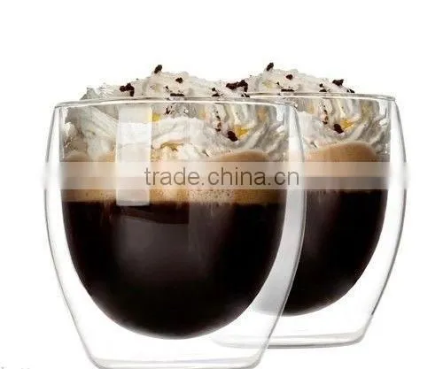 Prevent Cracking Double Wall Glass Cup Coffee Glass Cup Quality Choice photo-2