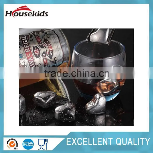 The NEWEST Heart Shaped Stainless Steel Ice Cube, Whisky Stone photo-4