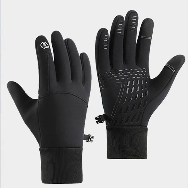 Full Finger Cycling Gloves Winter Fleeced Outdoor Cycling Glove Warm Comfortable Outdoor Glove