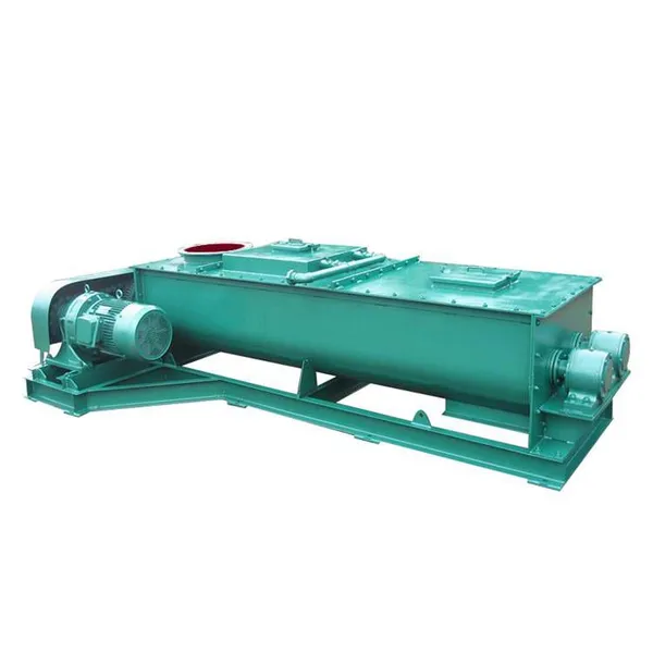 Powder Mixing Equipment - Closed Twin-shaft Mixer for Uniformly Humidifying Dry Powder and Powdery Materials photo-5