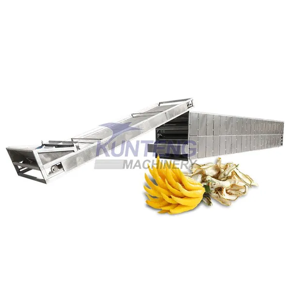 Multi Layer Mesh Belt Orange Pomace Silkworm Cocoon Forsythia Angelica Cassava Dryer EPC