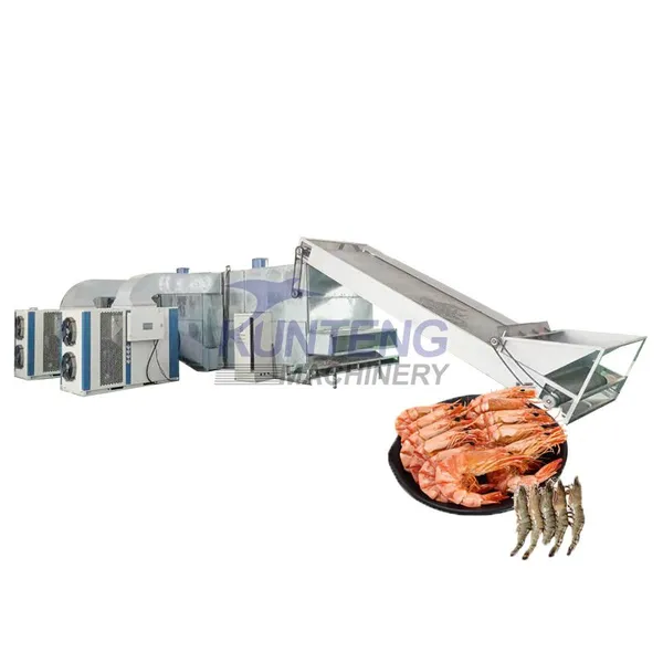 Continuous Seafood Drying Oven Wakame Squid Fish Shrimp Drying Machine Seaweed Dryer