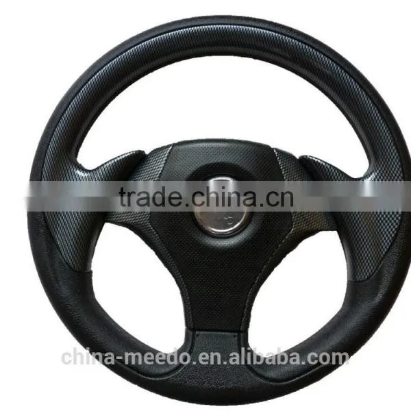 The New Flagship Shock Your Vision Special Offer Auto Accessories PU 320mm Black Red 13inch OEM Sports Racing Car Steering Wheel