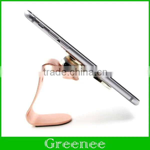 Universal 2 In 1 Cell Phone Stand Ring Grip Stand Car Mounts For Ipad Holder for Iphone photo-2