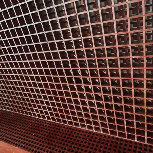 Panel de Rejilla FRP para Salón Memorial Resistente al Desgaste y a la Intemperie Antideslizante para Suelo de Exposición Pública