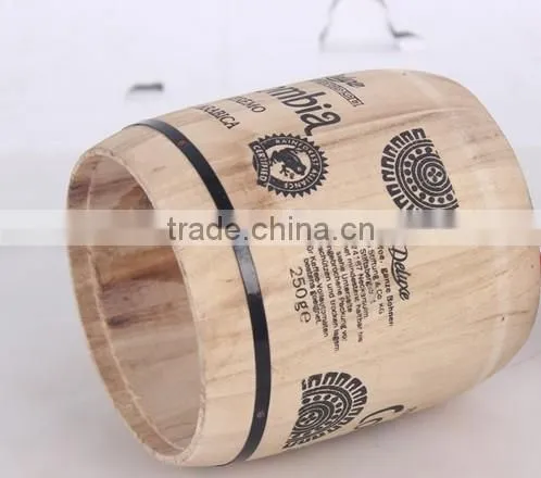 Wood Coffee Box, Wooden Tea Boxes, Coffee Barrels photo-2
