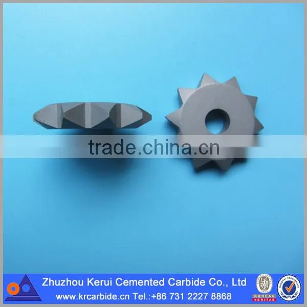 Tungsten Carbide Gear Hobbing Cutter And Shaper Cutter With Durable Qulity