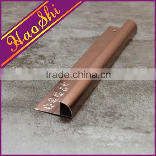Aluminum 6063 T5 Round Edge Tile Trim photo-3